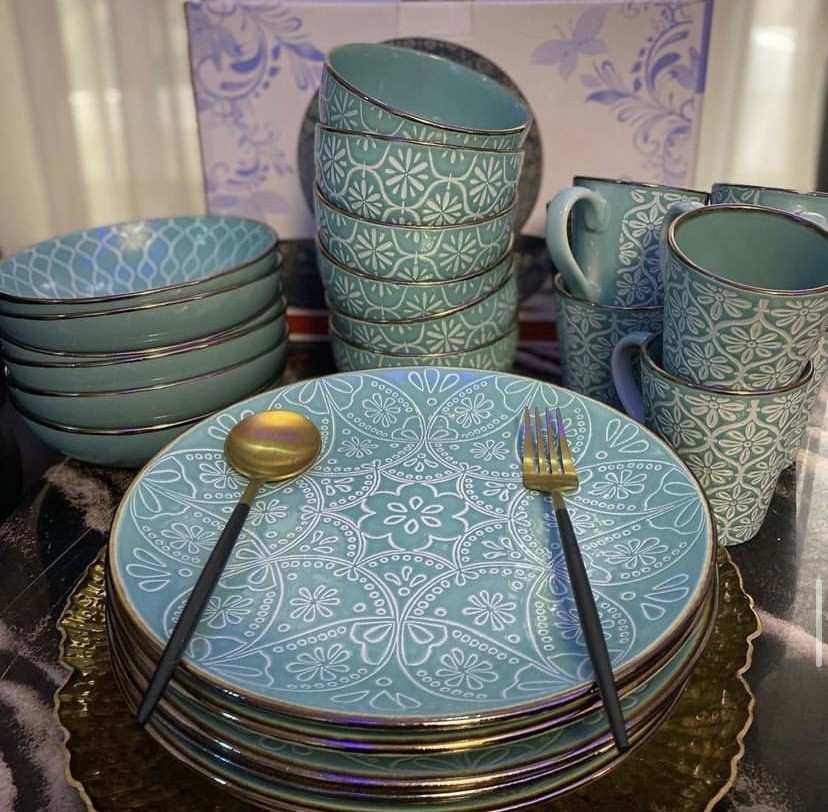 Luxury dinner set-25pcs