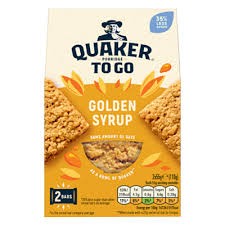 Quaker Porridge To Go Golden Syrup