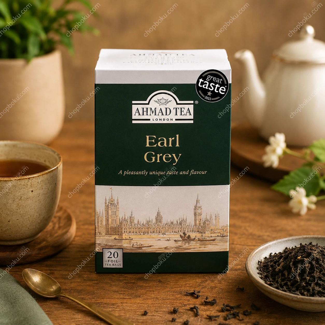 Ahmad Tea Earl Grey Black Tea – 20 Tea Bags (40g)