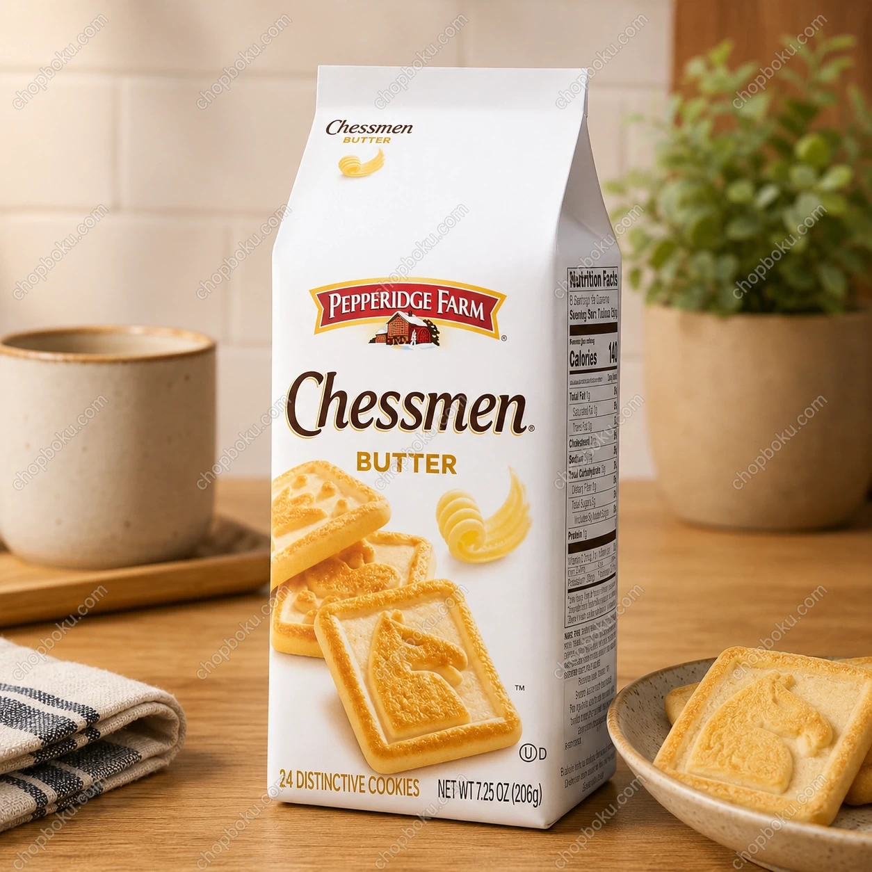 Pepperidge Farm Chessmen Butter Cookies 206g