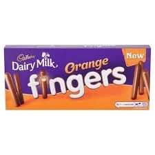 Cadbury Orange Fingers Chocolate Biscuits – Crunchy Orange-Flavoured Chocolate Treat | Buy in Lagos, Abuja & Nigeria