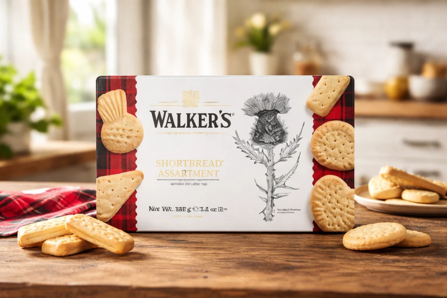 Walkers Shortbread Assortment Tin – Premium Scottish Butter Cookies Gift Box (Luxury Biscuits in Lagos, Abuja, Nigeria)