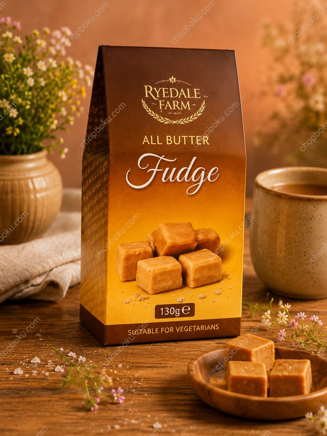 Ryedale Farm Original All Butter Fudge 130g