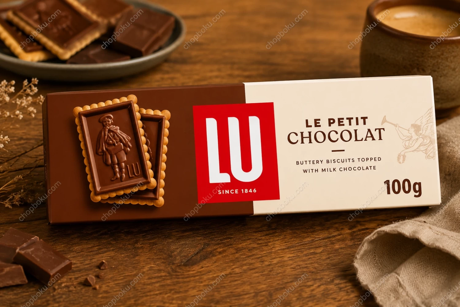 LU Le Petit Chocolat Chocolate Biscuits 100g