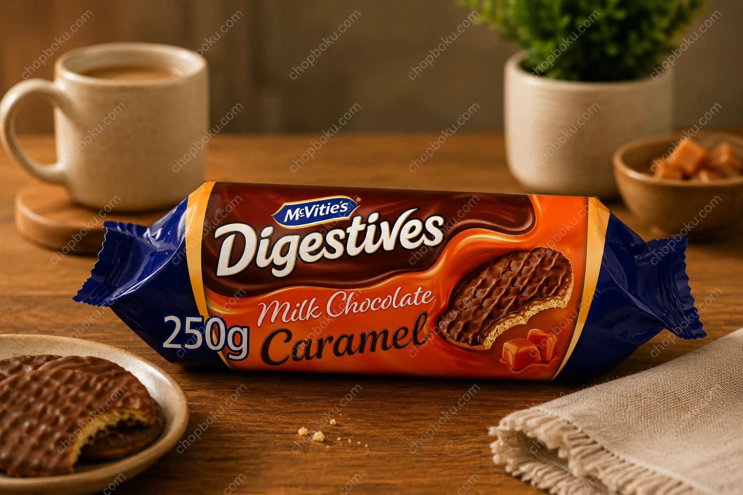 McVitie's Milk Chocolate Digestives Caramel Biscuits 250g