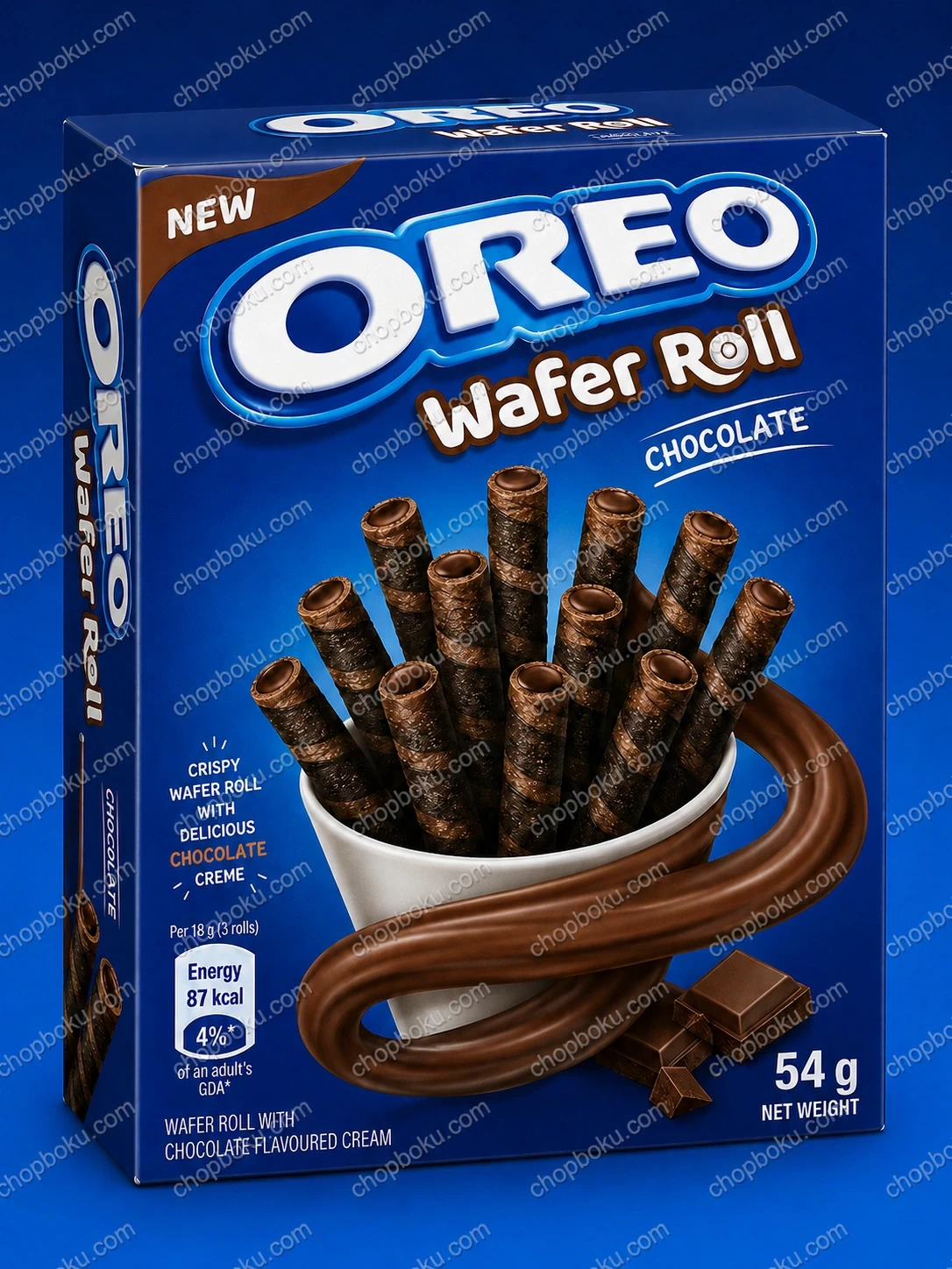 OREO Wafer Roll Chocolate Multipack (20 x 54g)