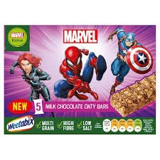 WEETABIX MARVEL OATY MILK CHOCOLATE BARS