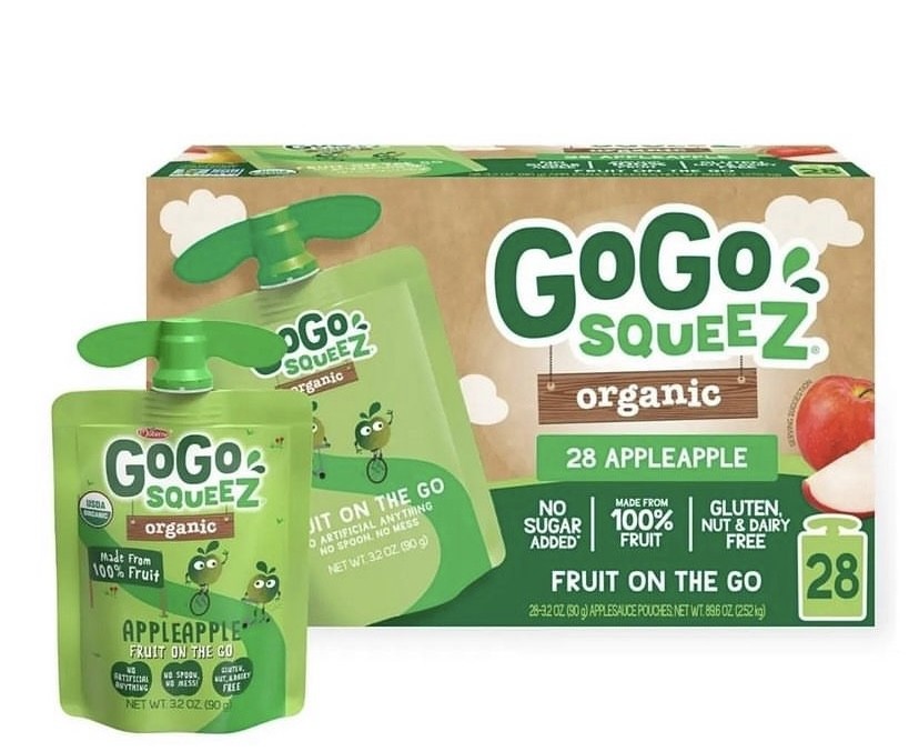 GOGO Squeez organic Apple
