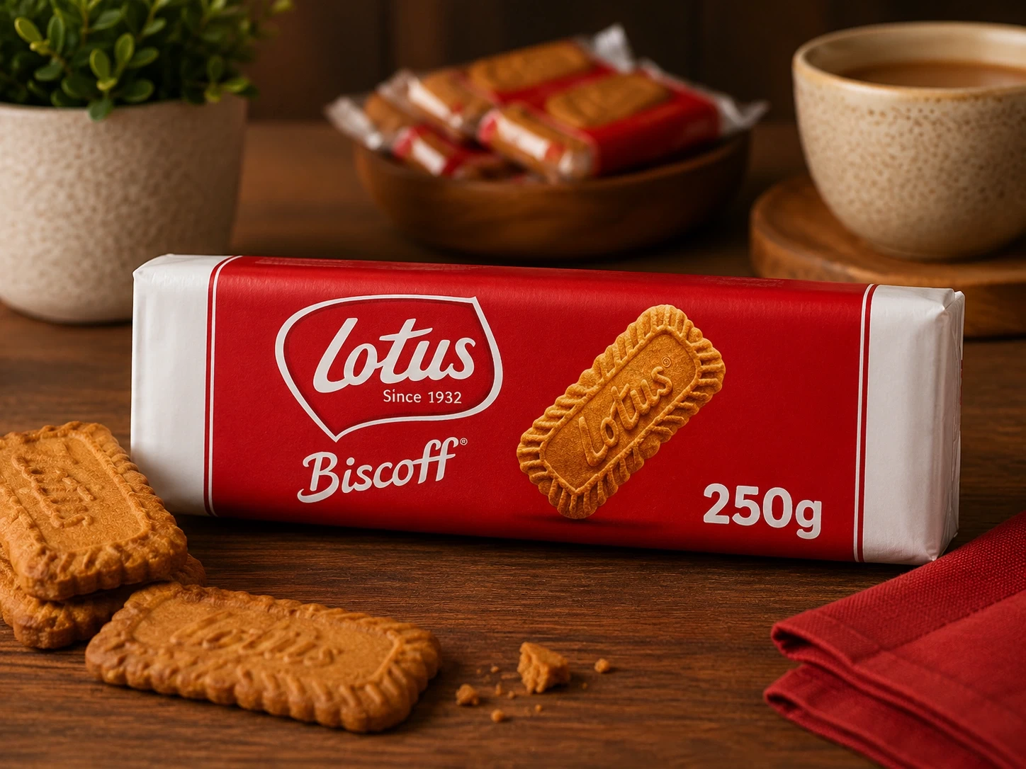 Lotus Biscoff Original Caramelized Biscuits 250g