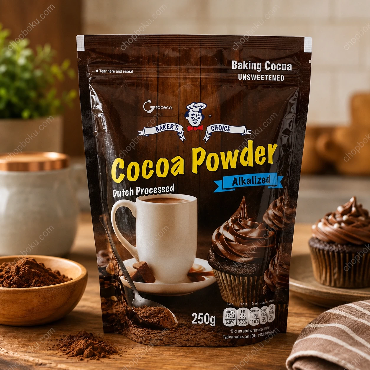 Bakers Choice Cocoa Powder 250g