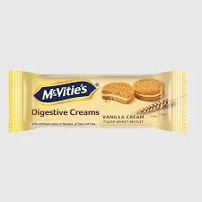 McVitie’s Digestives Cream Vanilla Biscuits 250g – Crunchy Wheat Biscuits with Smooth Vanilla Cream | Buy in Lagos, Abuja & Nigeria