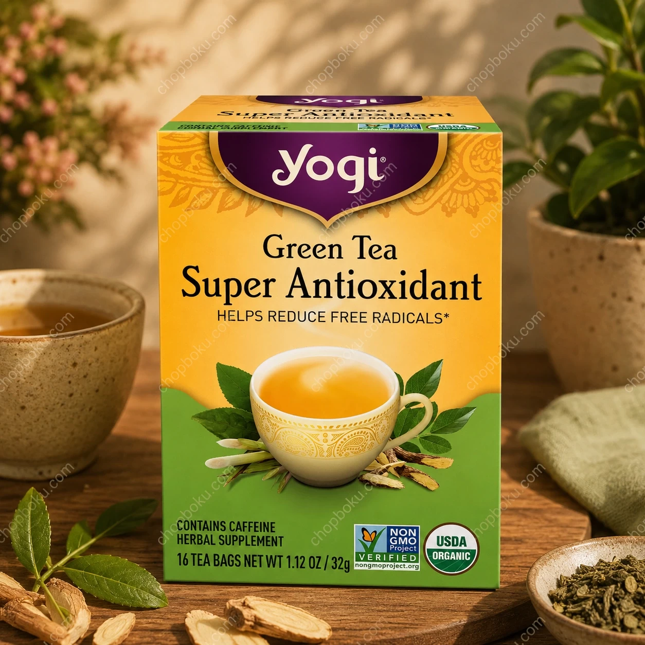 Yogi Green Tea Super Antioxidant – 16 Tea Bags (32g)