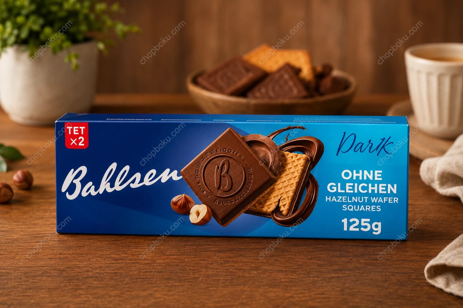 Bahlsen Ohne Gleichen Milk Chocolate Wafers 125g