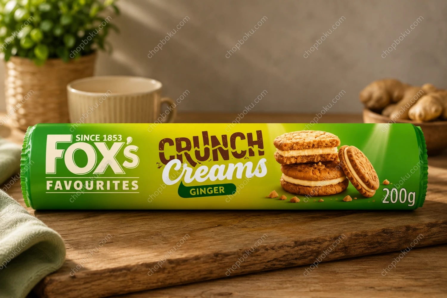 Fox's Crunch Creams Ginger 200g