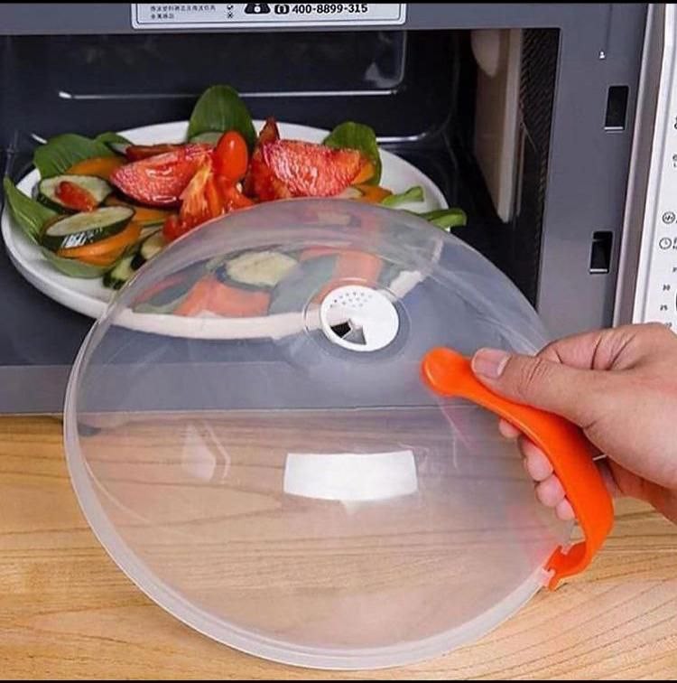 Microwave plate cover