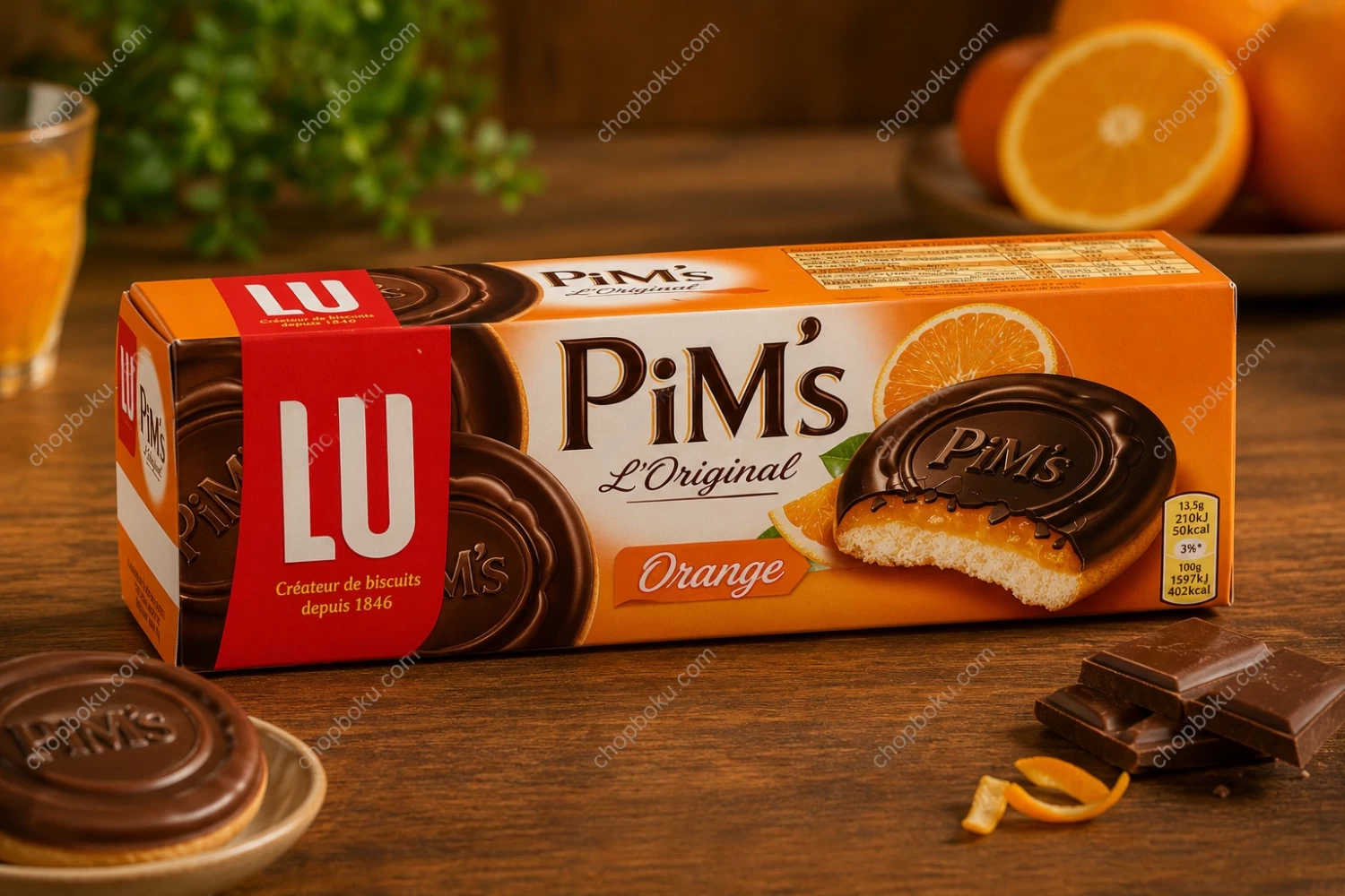 LU PiM's Orange Chocolate Biscuits 150g