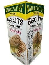 Nature valley Biscuits with Almond Butter