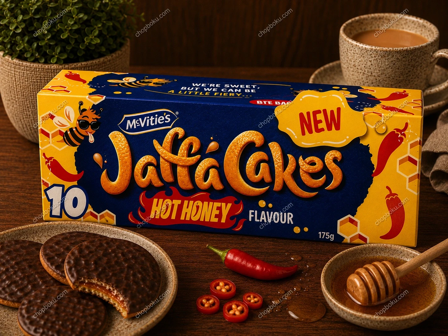 McVitie's Jaffa Cakes Hot Honey Flavour 10 Pack