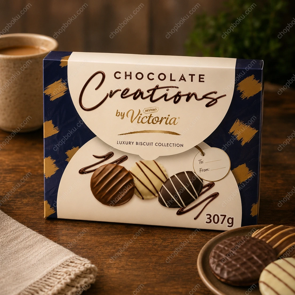 McVitie's Victoria Chocolate Creations Assorted Biscuits 307g