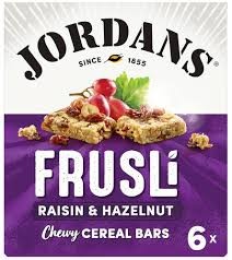Jordans Frusli Raisin & Hazlenut Cereal Bar