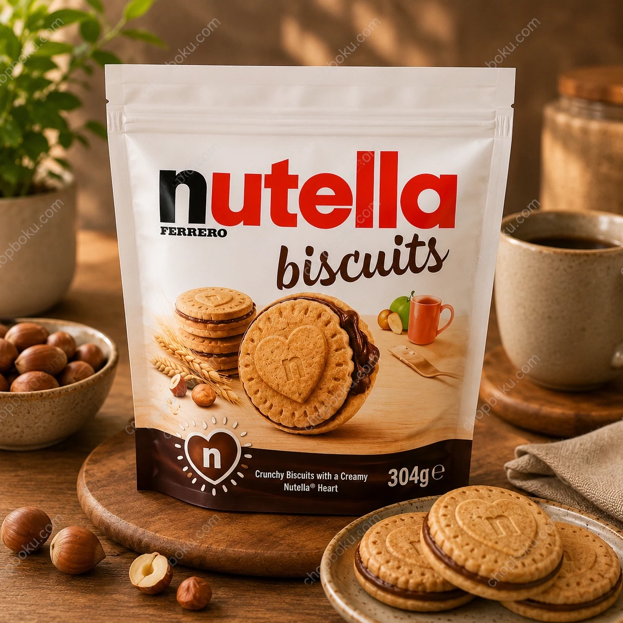 Nutella Ferrero Biscuits 304g