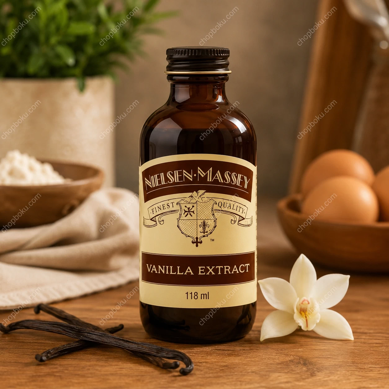 Nielsen-Massey Madagascar Bourbon Pure Vanilla Extract 118ml